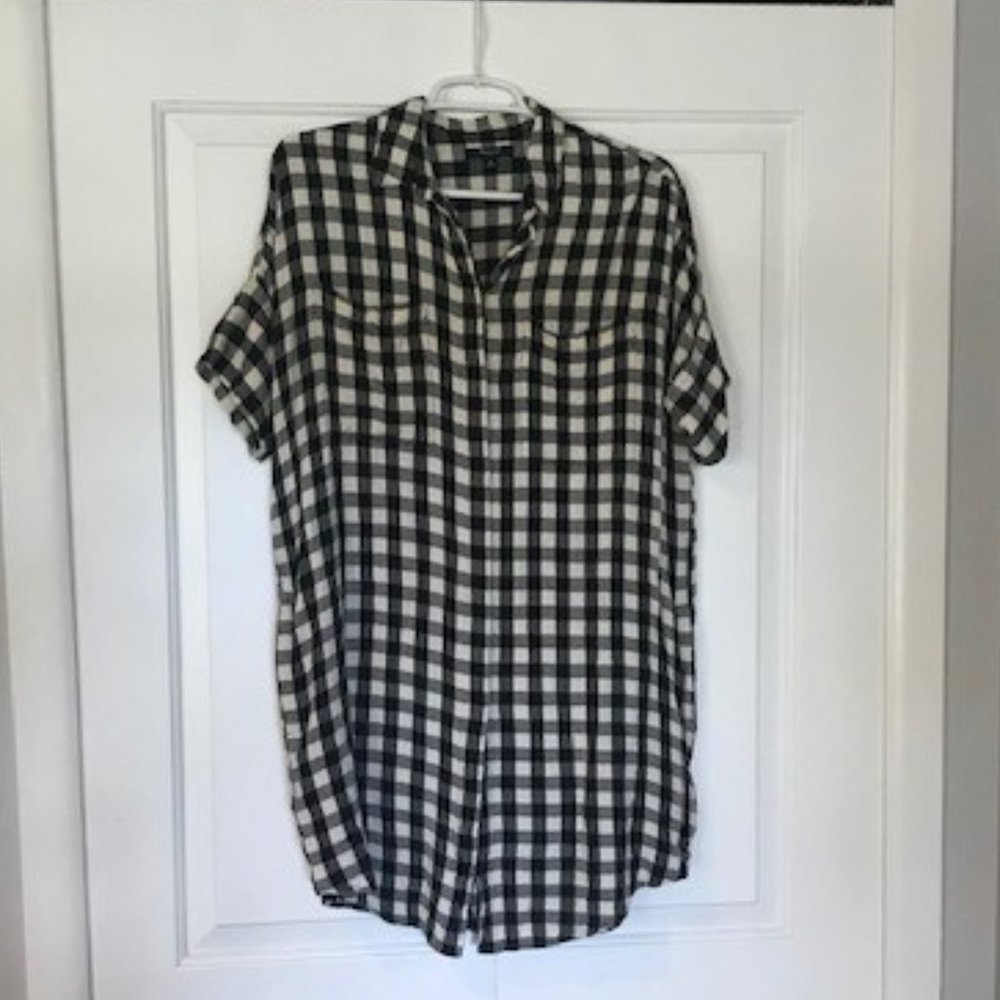 Madewell Buffalo Check Tunic